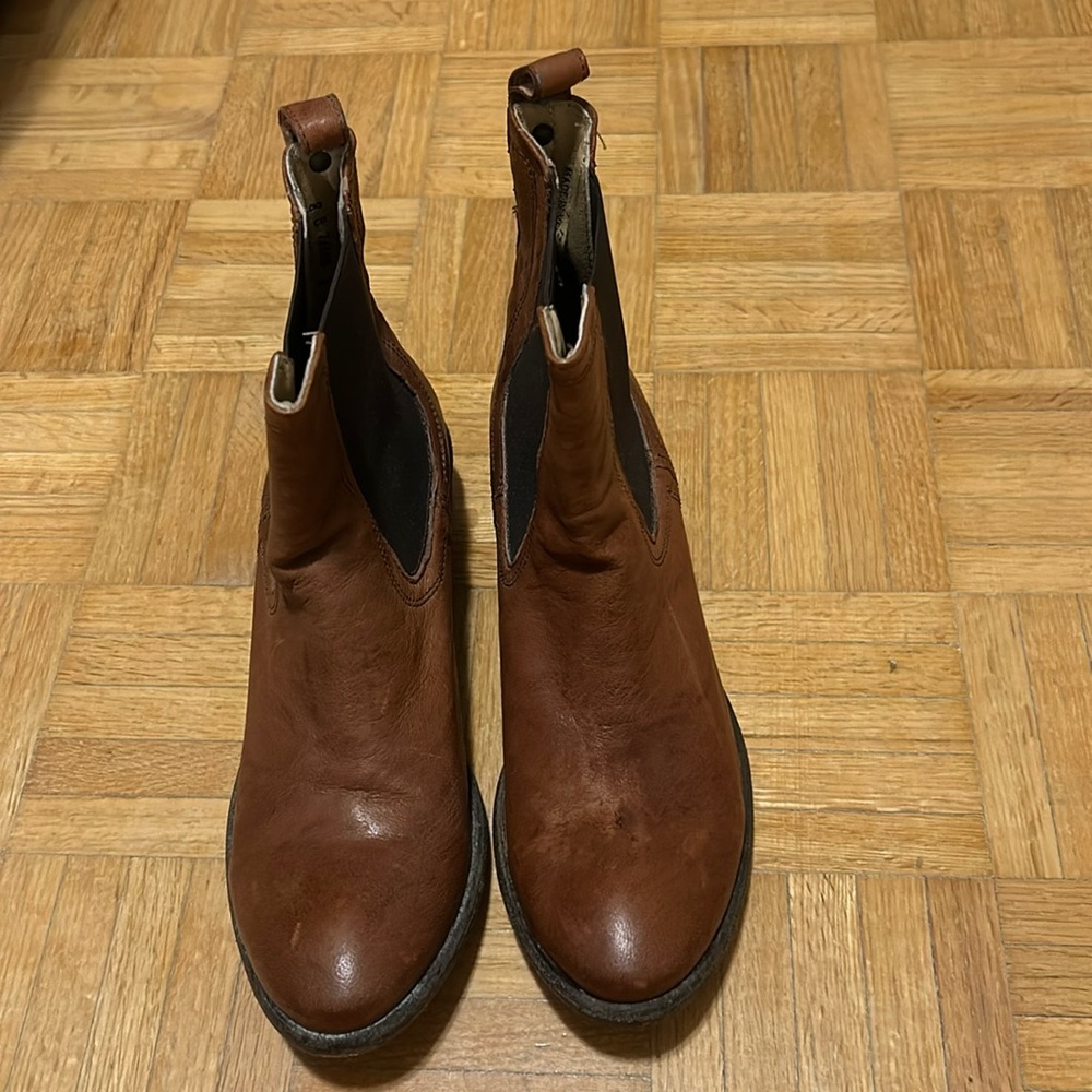 Frye Brown Ankle Boots